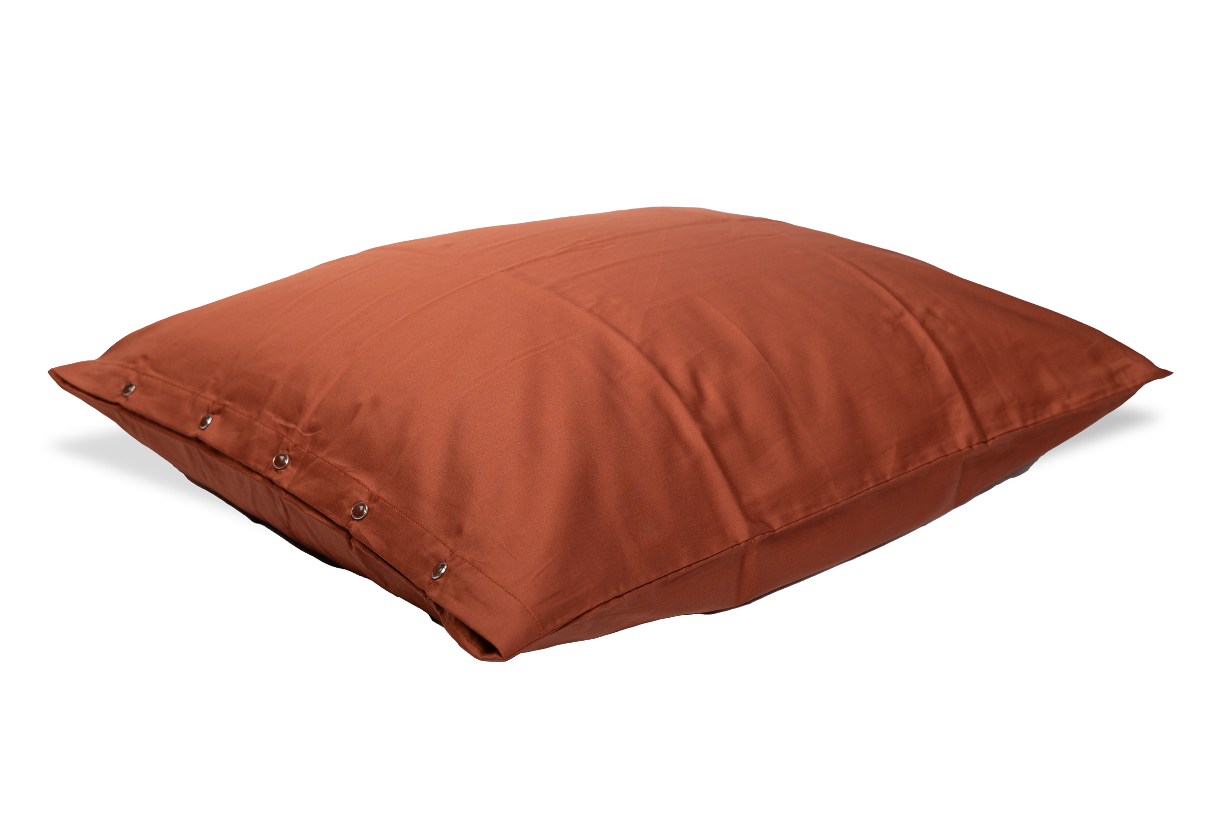 Dekbedovertrek - Katoen Satijn Terra Cotta
