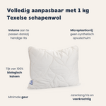 100% Texels Wol Hoofdkussen