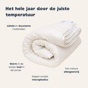 Uldsommerdyne – 100 % Texel-uld