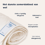 100% Texels Wol Zomerdekbed