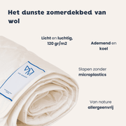 100% Texels Wol Zomerdekbed